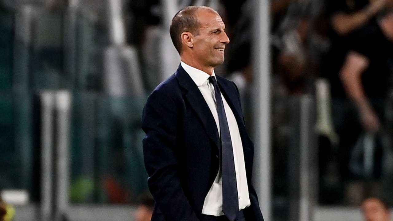 Allegri in panchina