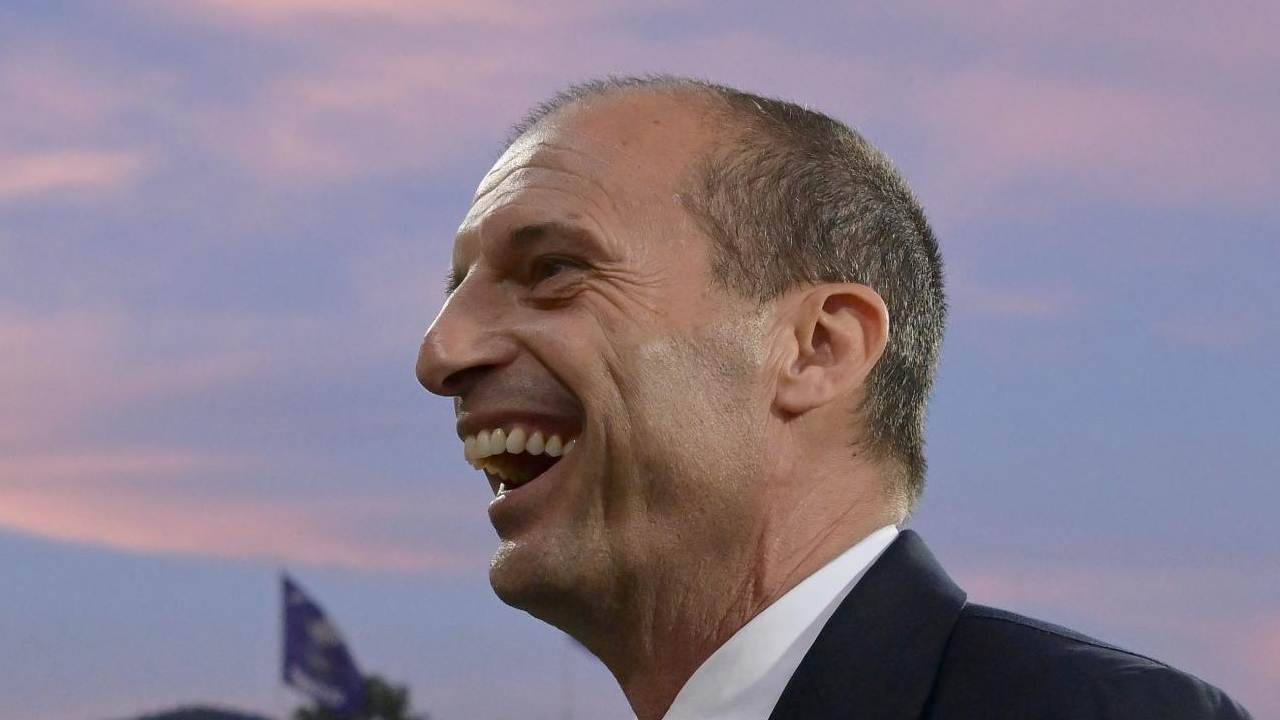 Allegri sorride felice Juventus