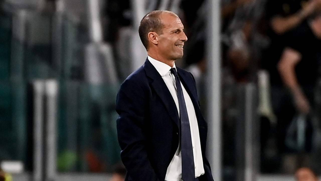 Allegri in panchina