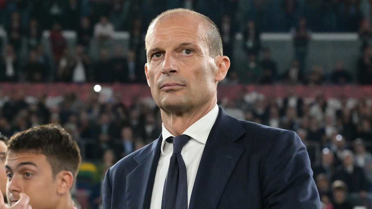 Allegri in panchina