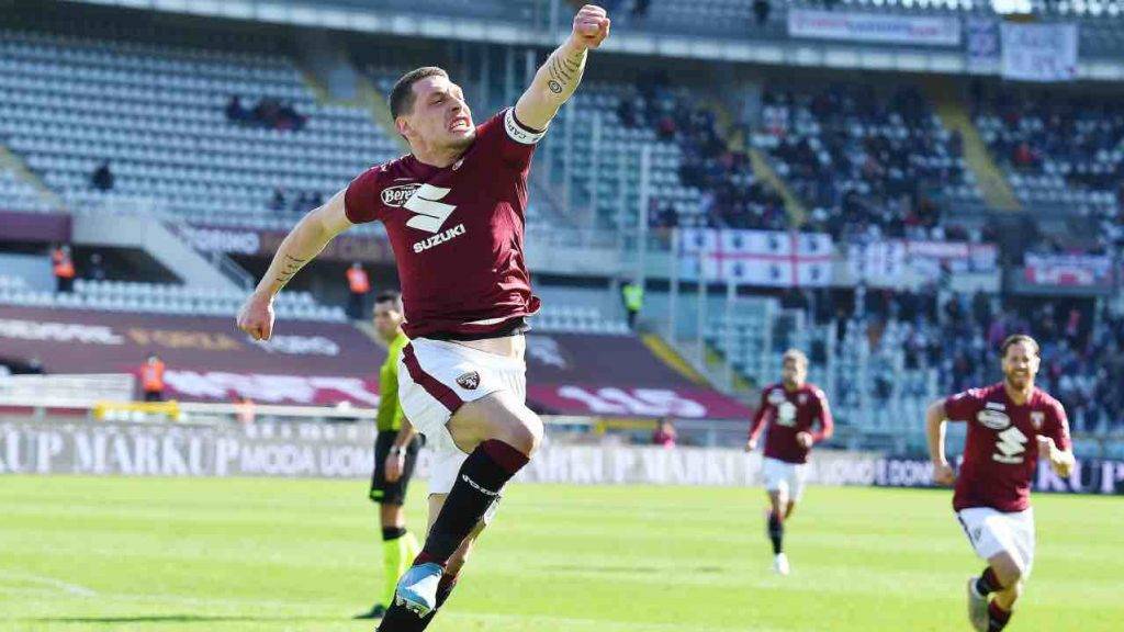 Belotti festeggia