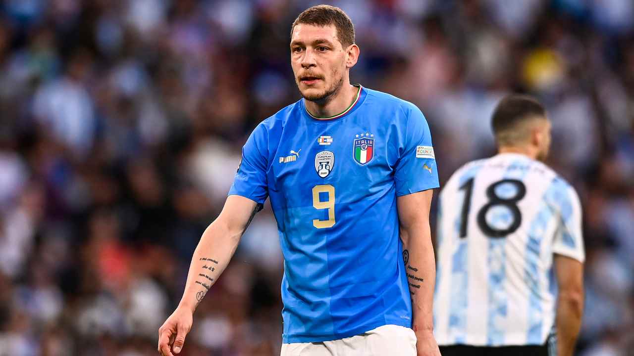 Belotti in campo Italia