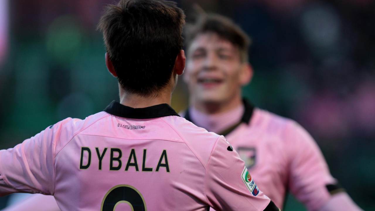 Belotti e Dybala esultano Palermo
