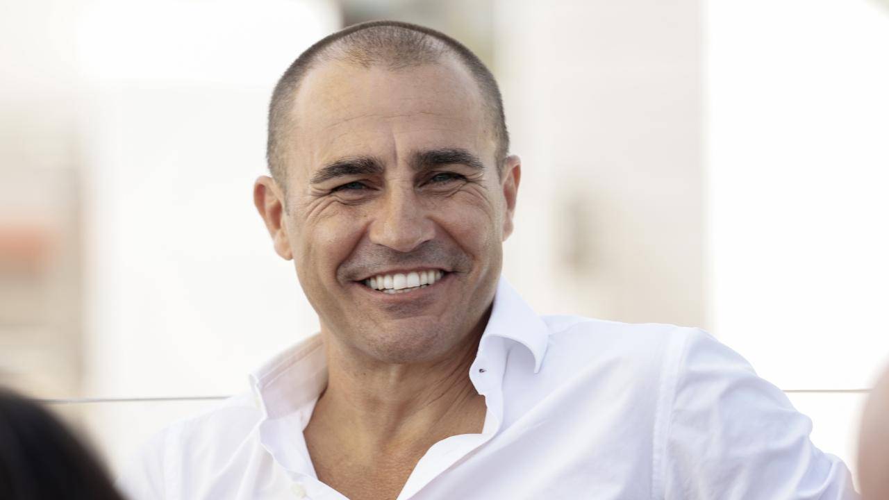 Cannavaro sorridente