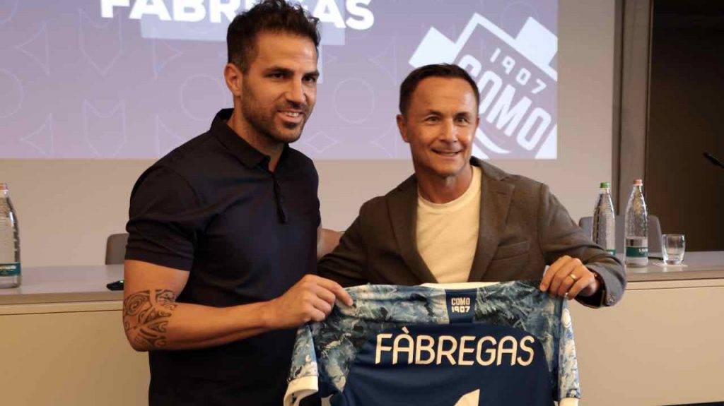 Como, Fabregas insieme a Wise