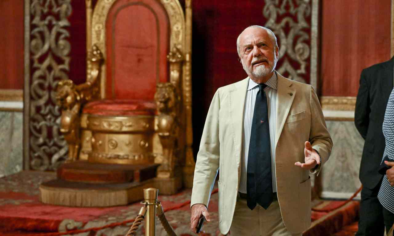 De Laurentiis a palazzo Reale