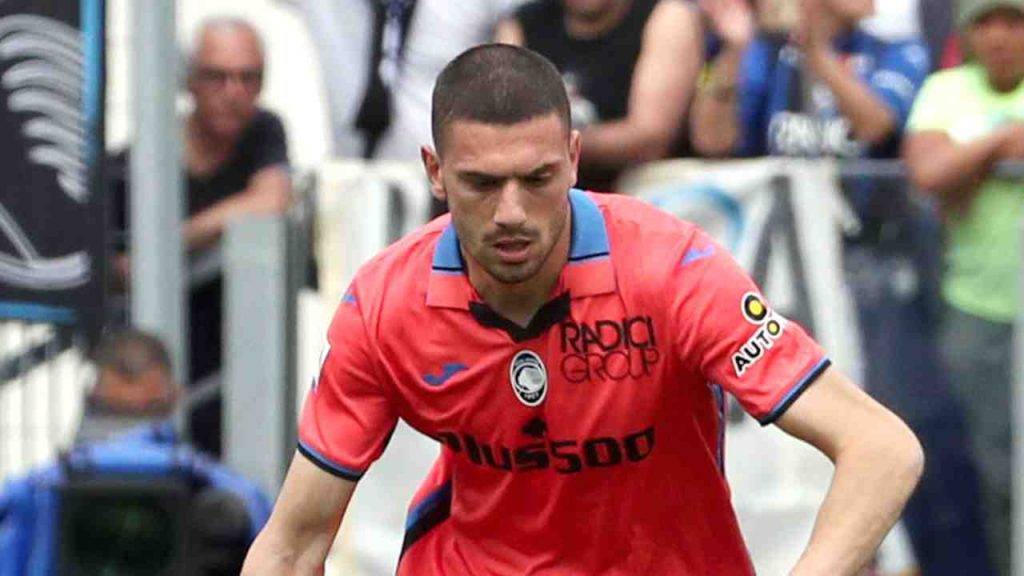 Demiral con la maglia dell'Atalanta