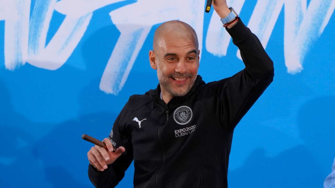 Guardiola esulta