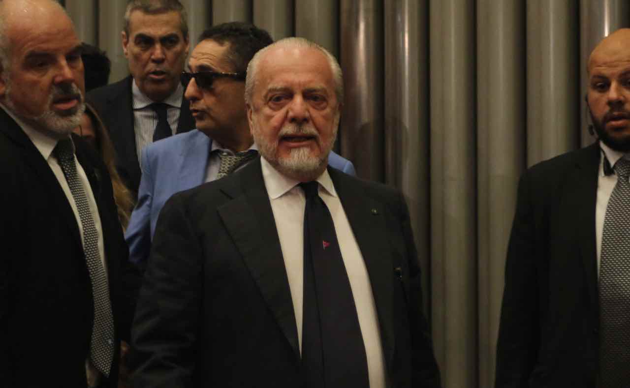 De Laurentiis in conferenza