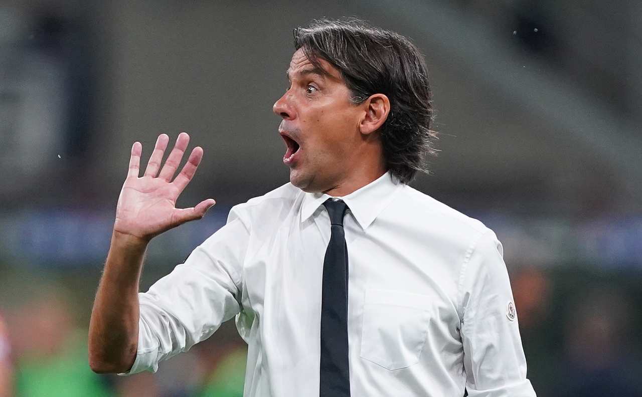 Inzaghi arrabbiato 