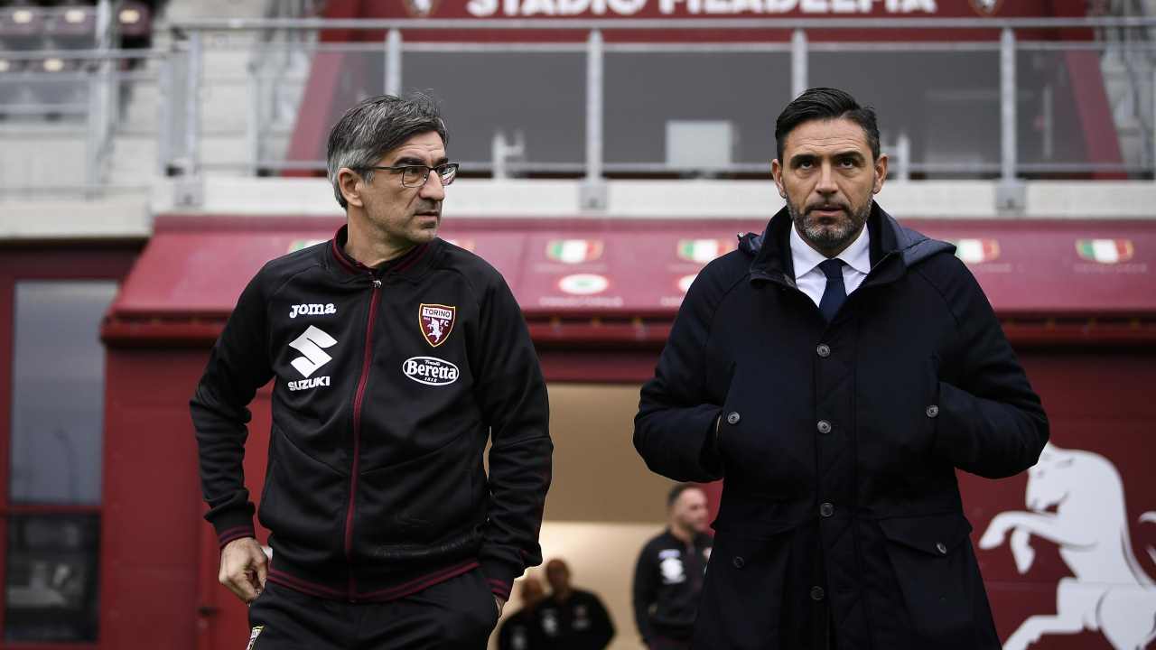 Juric e Vagnati in campo Torino