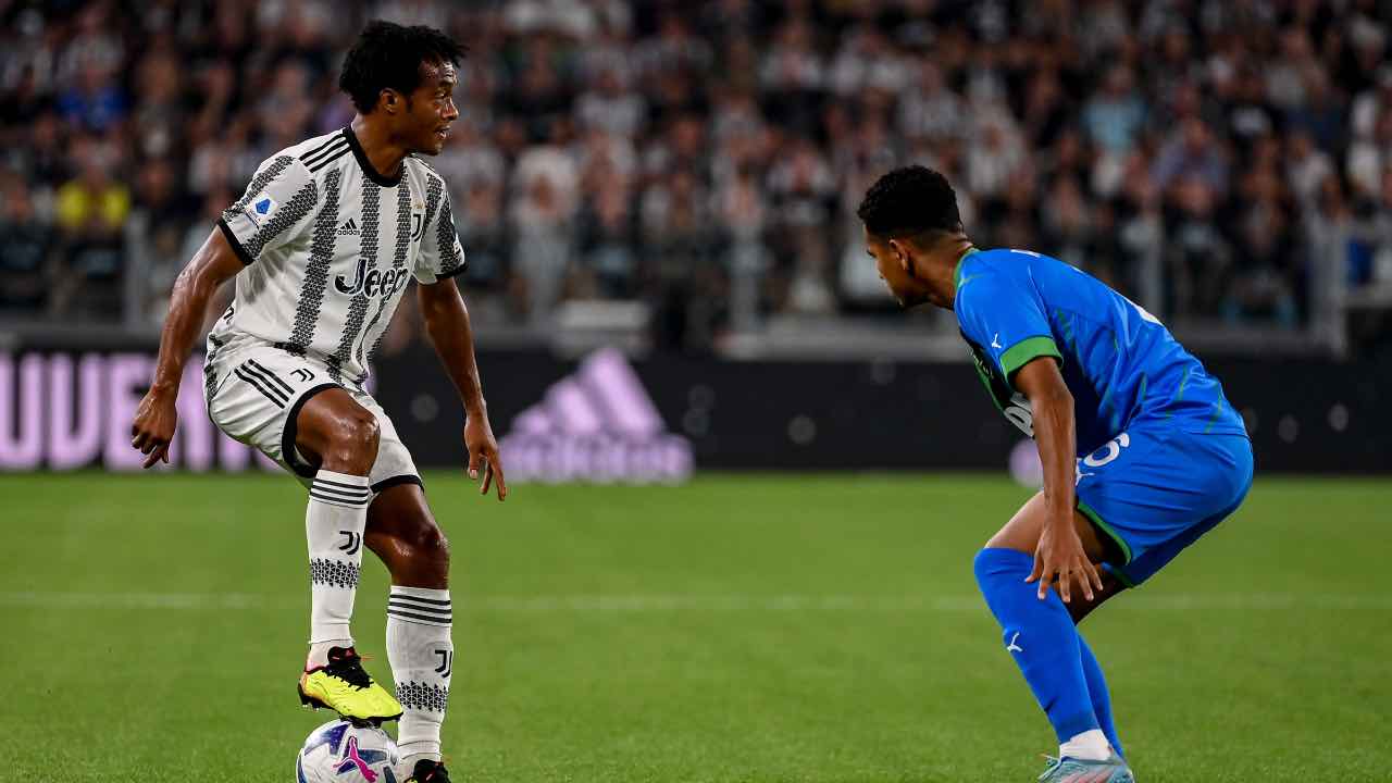 Juventus-Sassuolo in campo