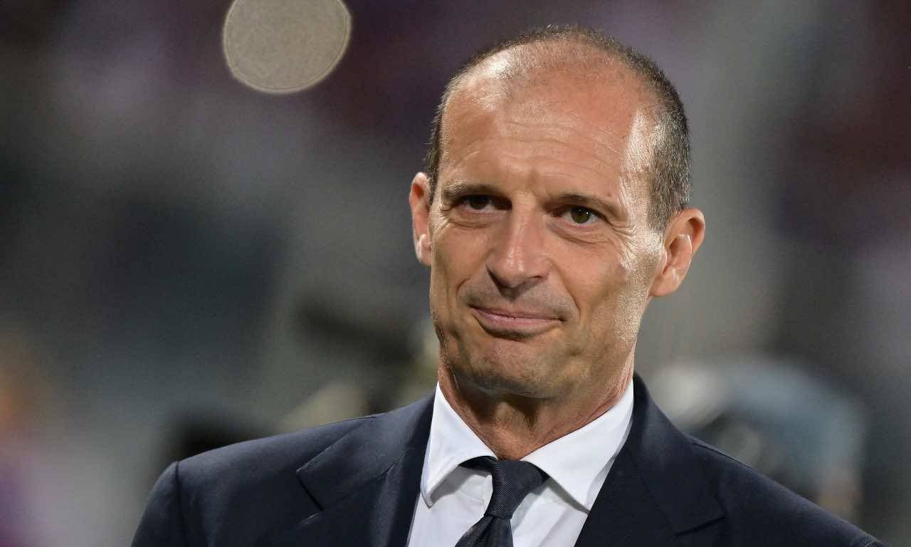 Allegri sorridente