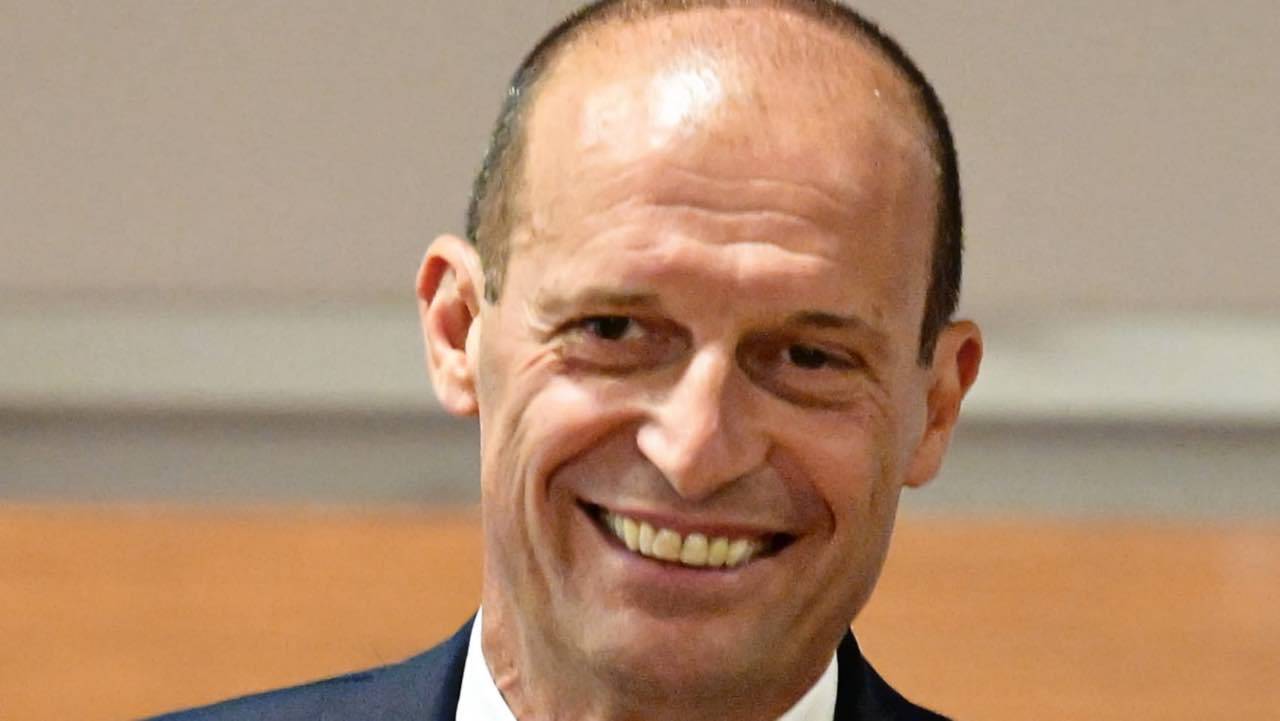 Allegri sorridente