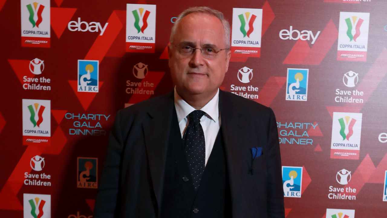 Lotito sorride Lazio