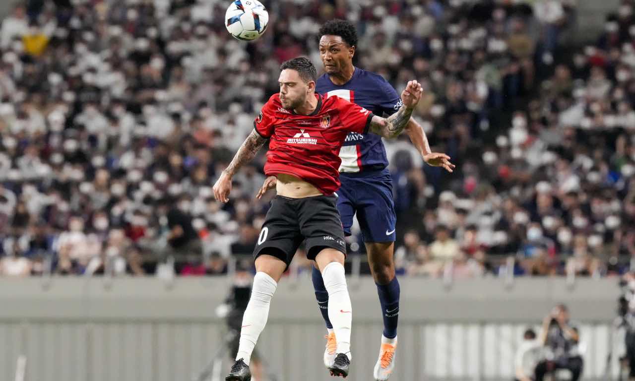 Diallo in campo col PSG