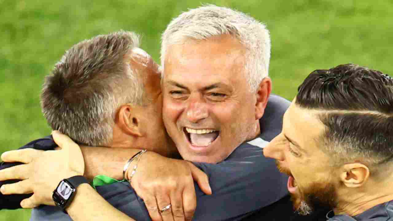 José Mourinho tecnico della Roma