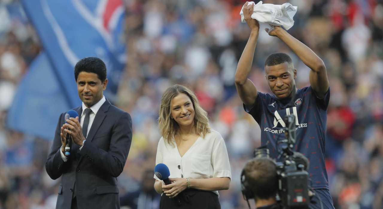 PSG Al-Khelaifi Mbappé