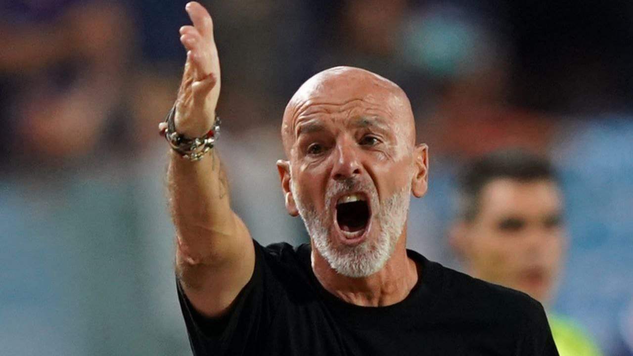 Stefano Pioli urla 