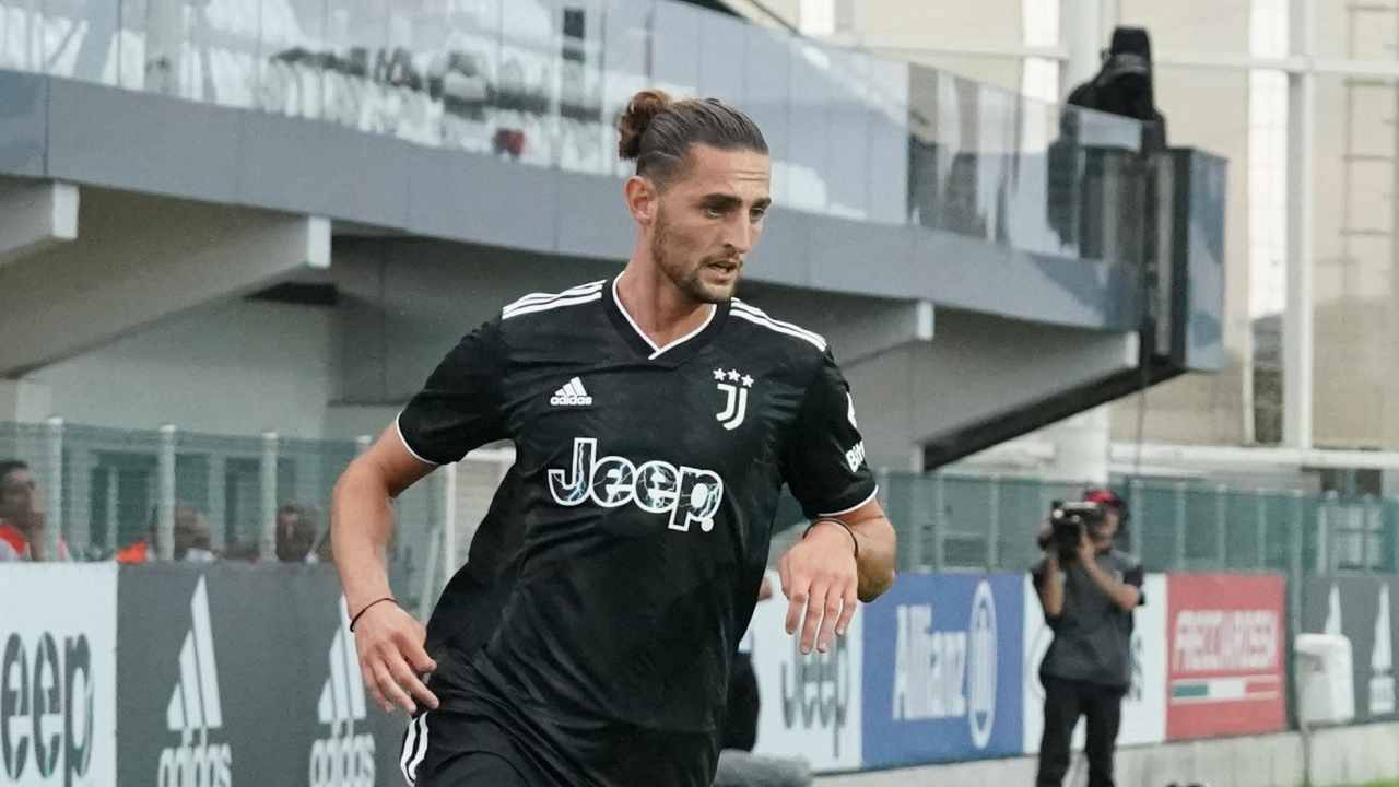 Rabiot corre Juventus