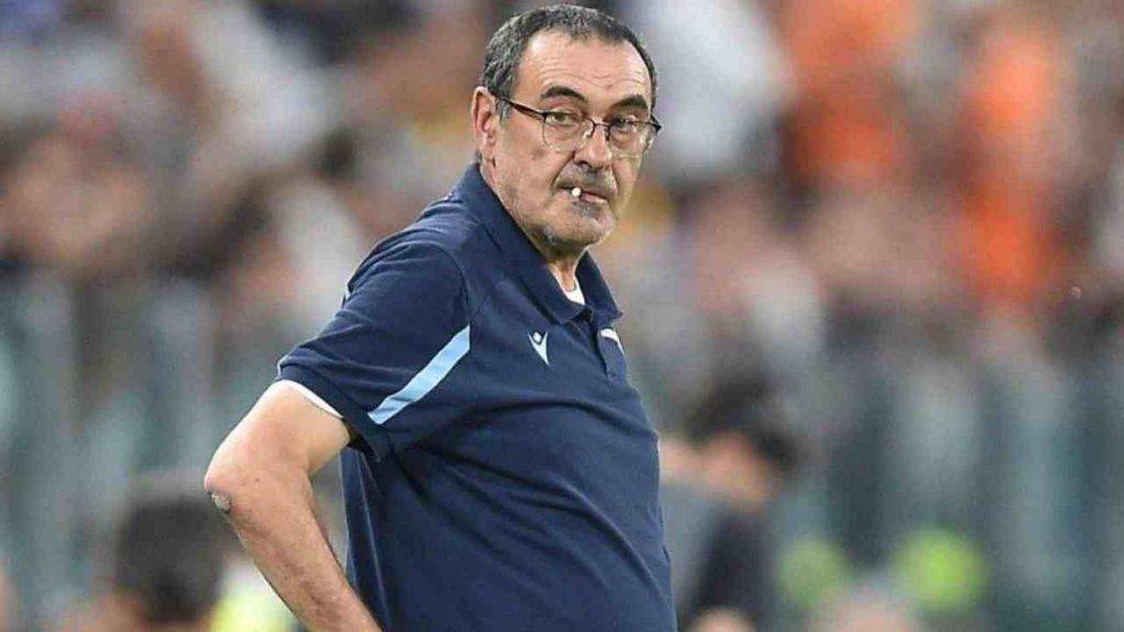 Maurizio Sarri, tecnico della Lazio