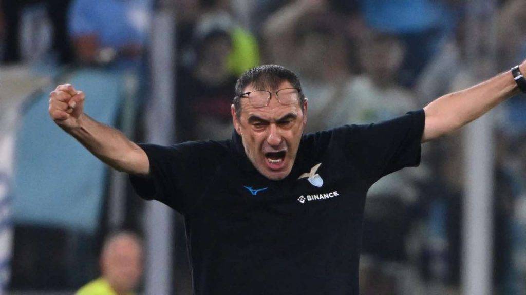 Lazio, Sarri esulta