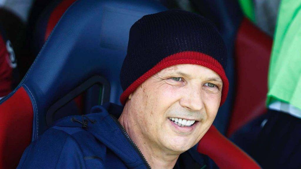 Bologna, Mihajlovic sorride