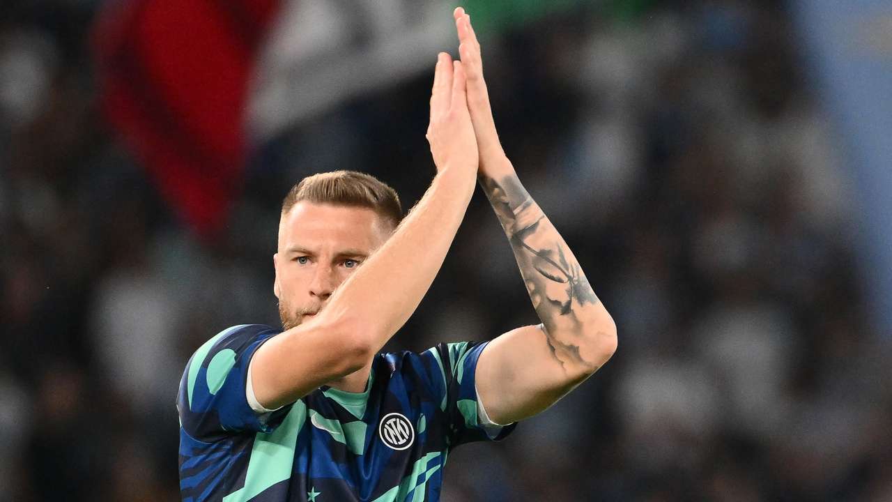 Skriniar applaude Inter