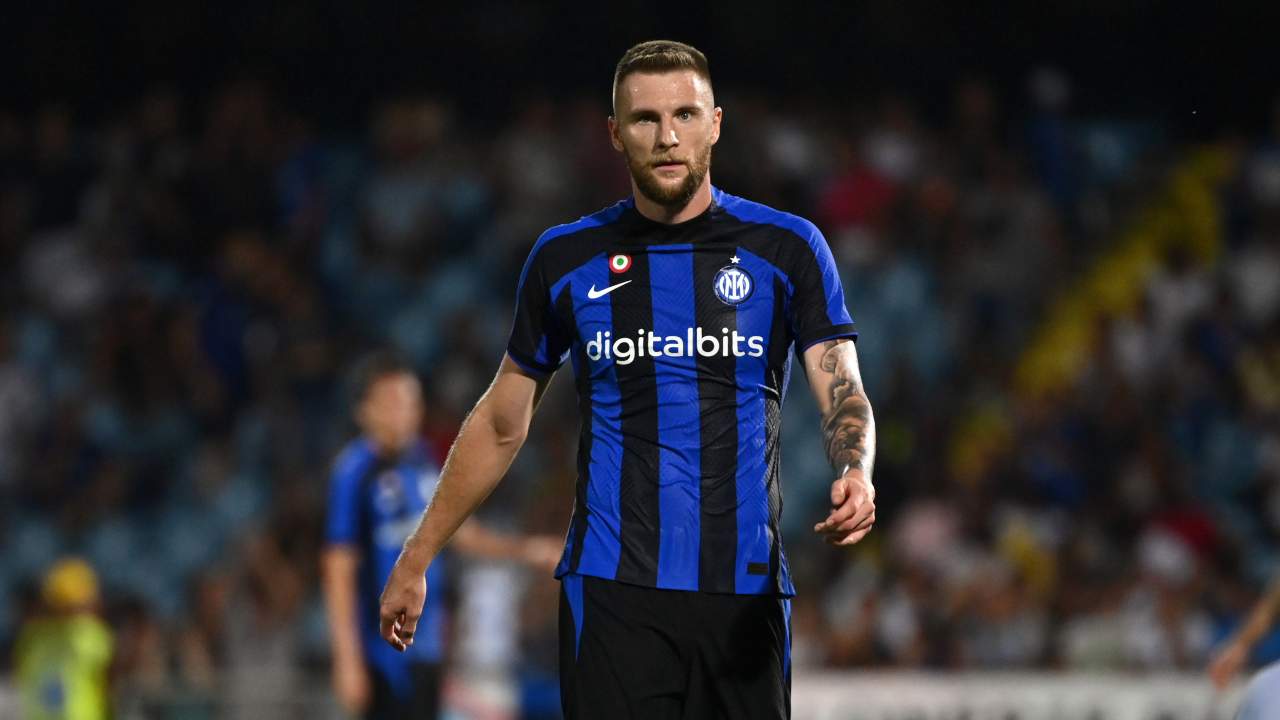 Skriniar in campo Inter