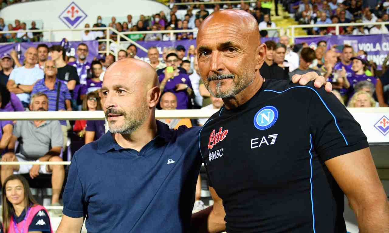 Spalletti con Italiano 