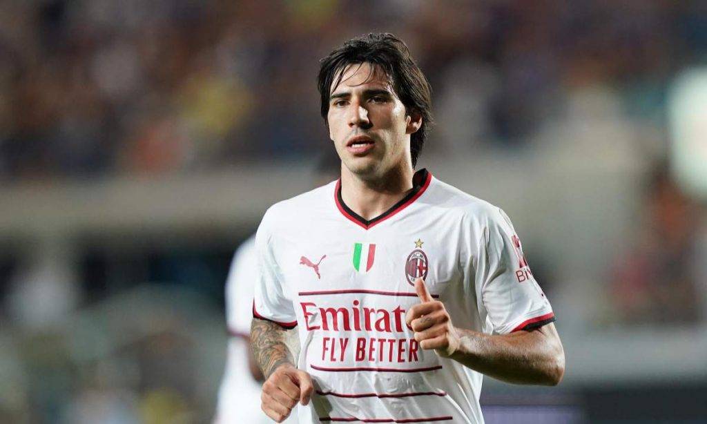 Sandro Tonali centrocampista Milan 