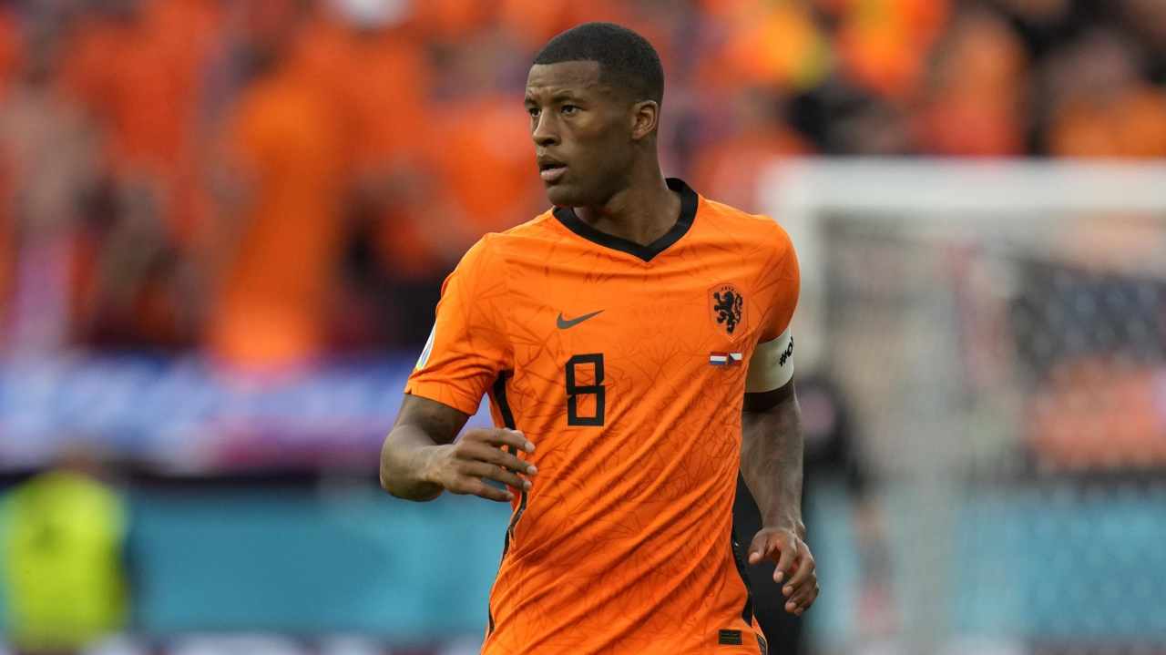 Wijnaldum con la Nazionale