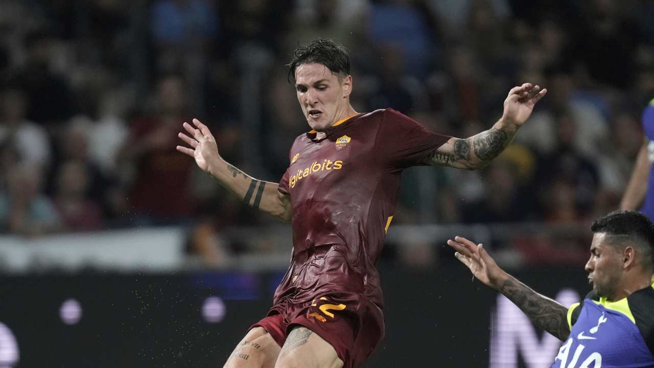 Zaniolo in campo Roma 