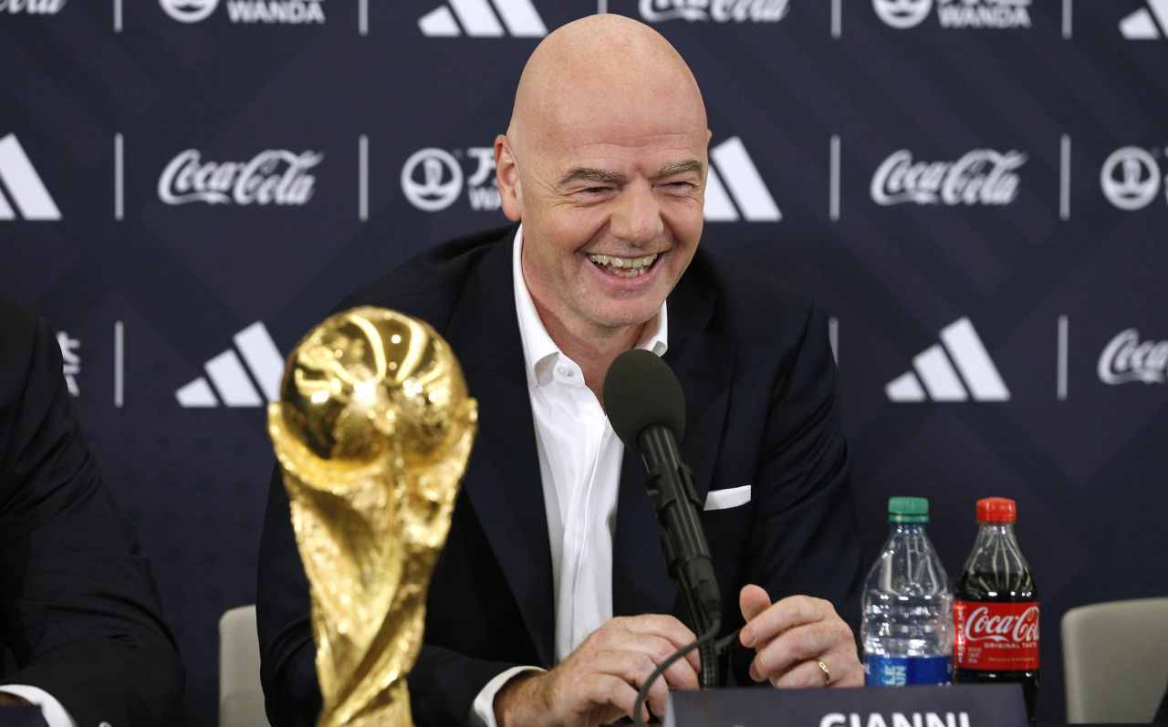 Infantino in conferenza