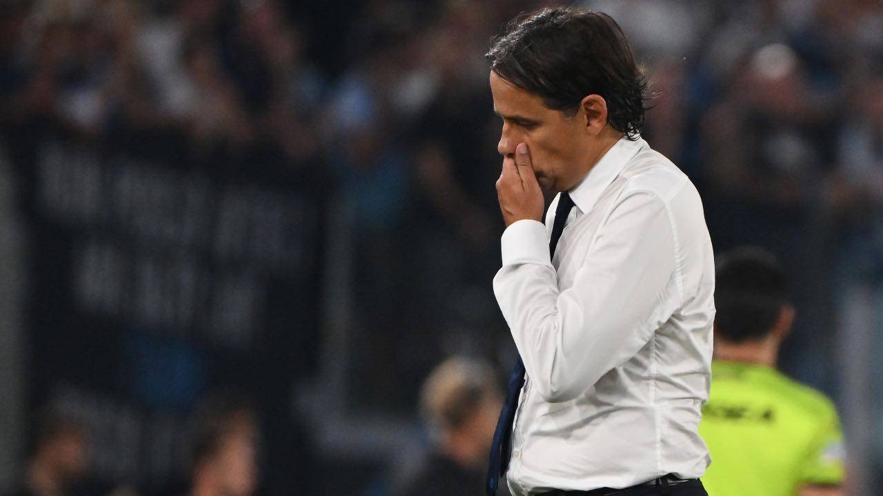 Simone Inzaghi preoccupato