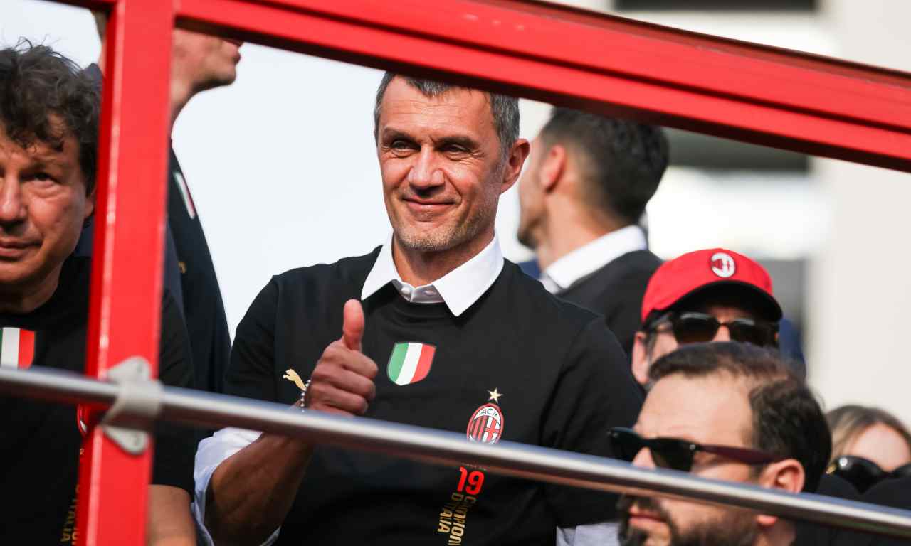 Milan, Maldini esulta