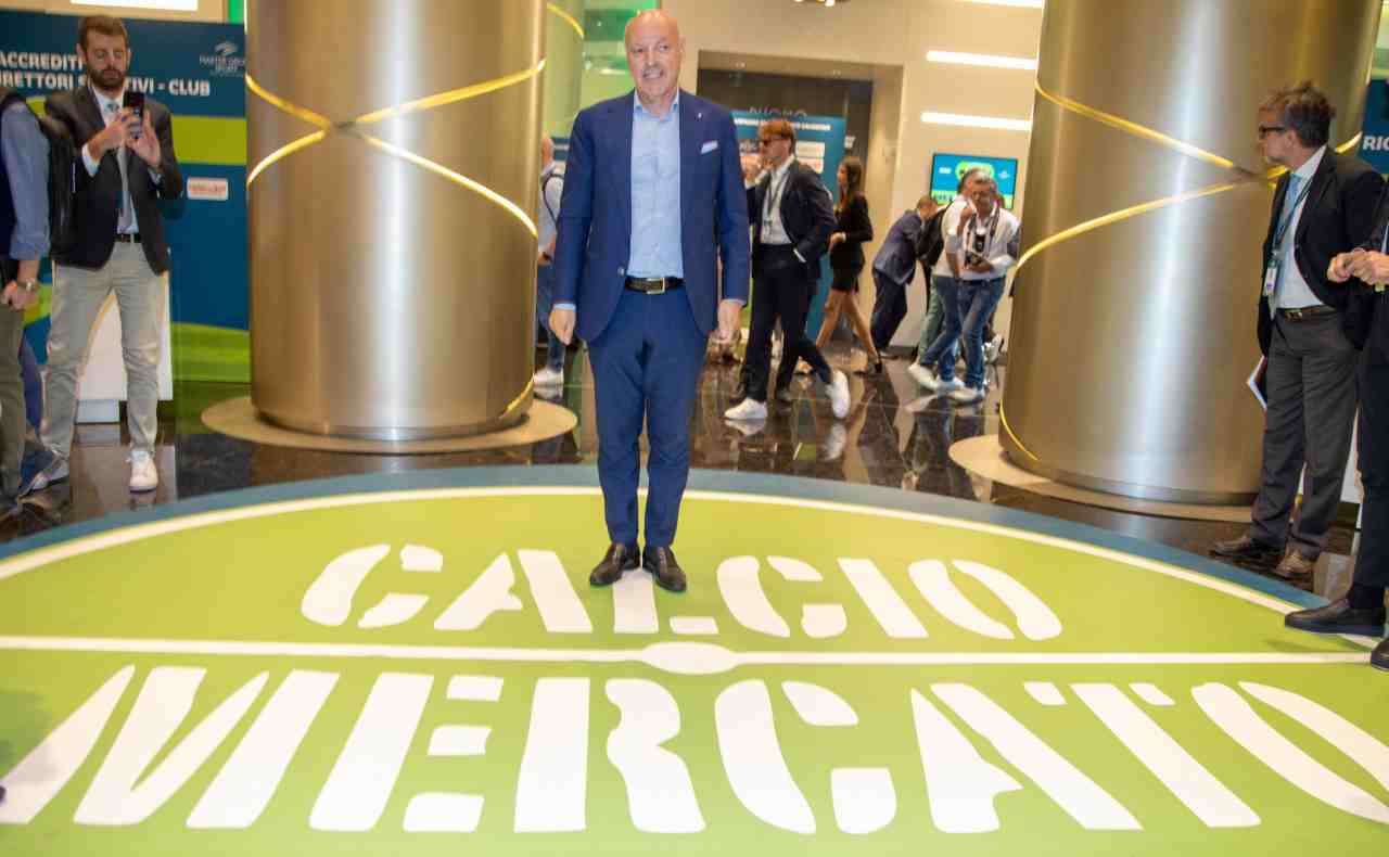 Inter, Marotta all'inaugurazione del mercato estivo