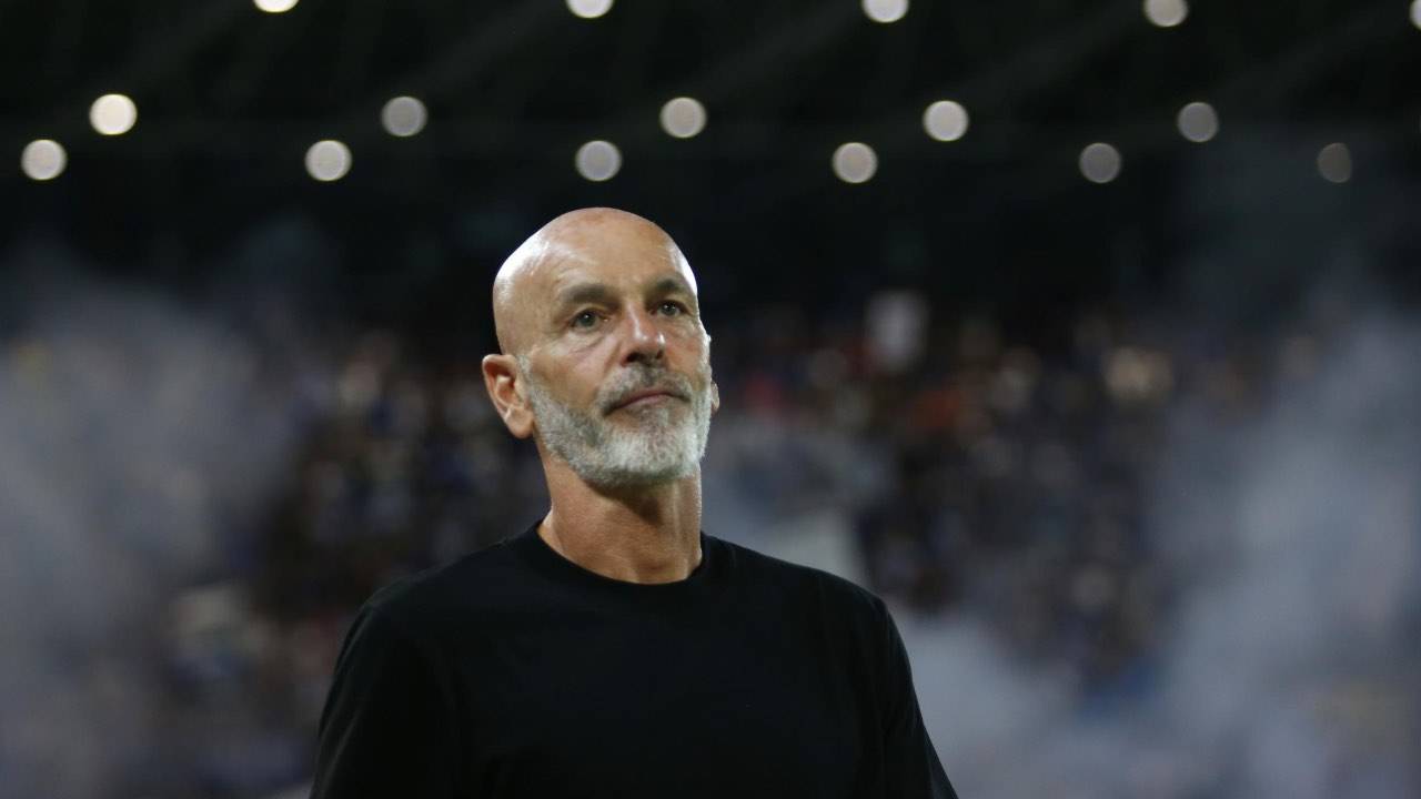 Stefano Pioli pensieroso