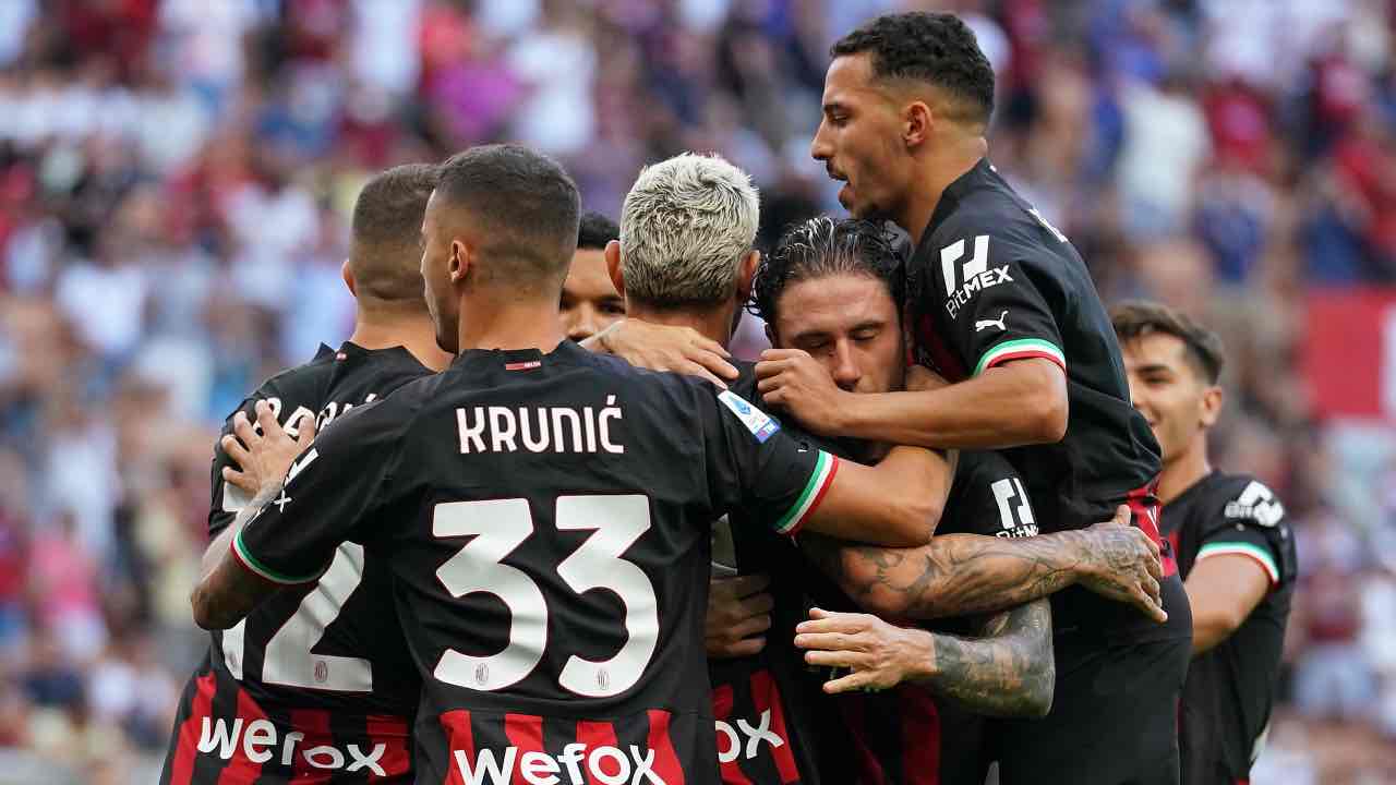 Milan-Udinese in campo