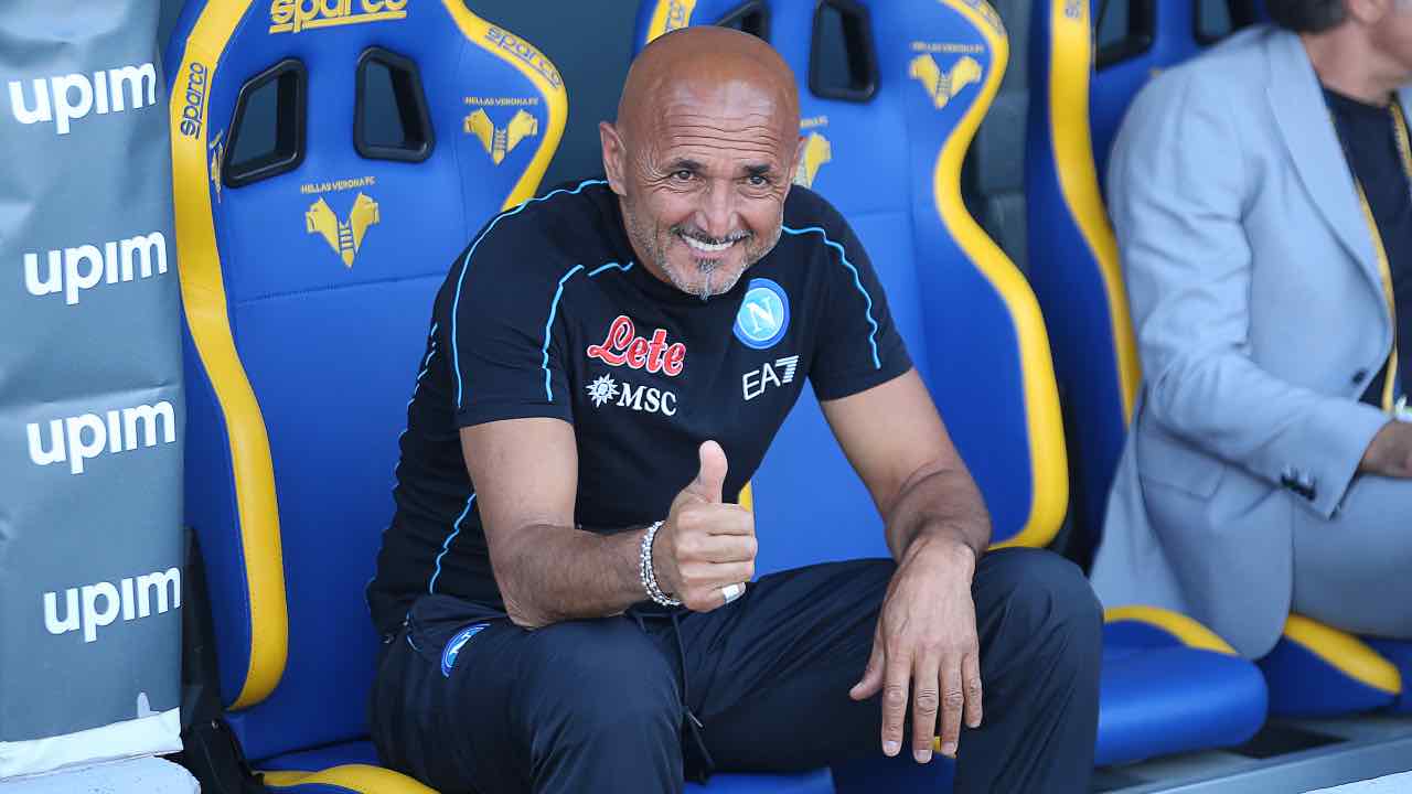 Luciano Spalletti sorridente