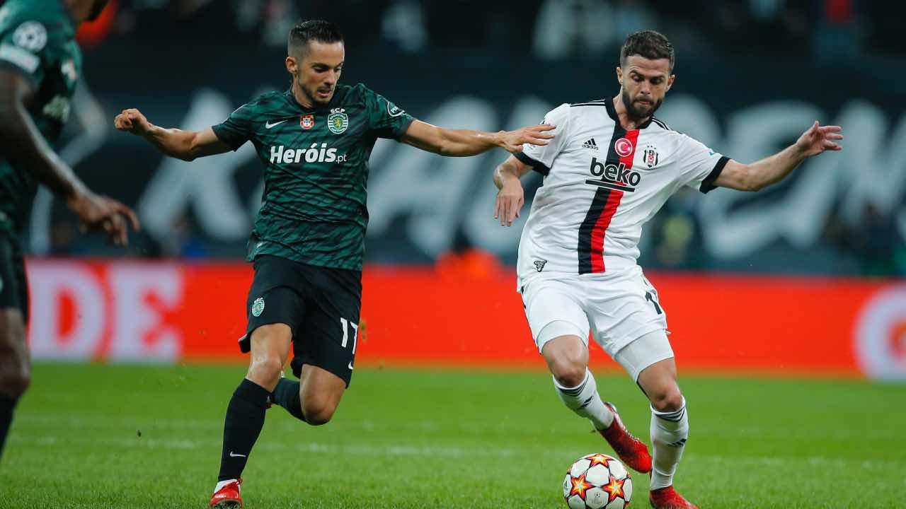 Miralem Pjanic in azione