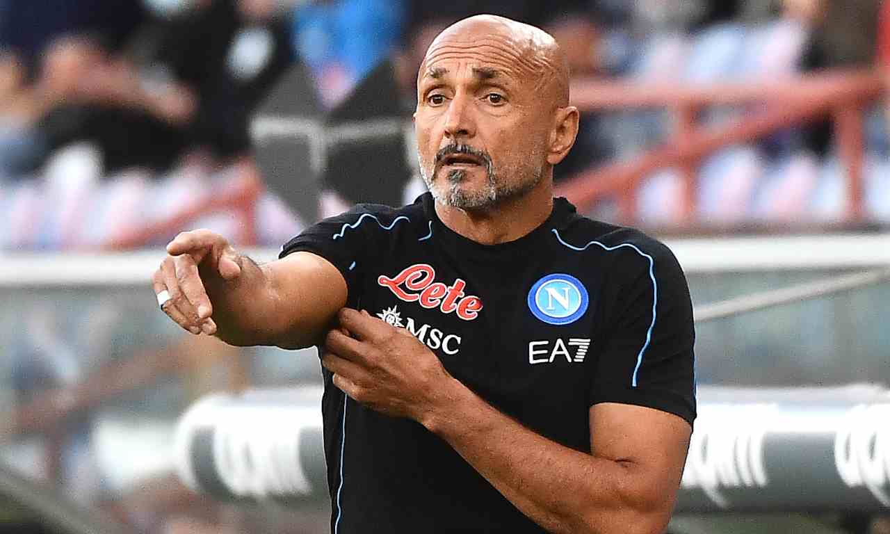 Verona-Napoli, Spalletti gesticola