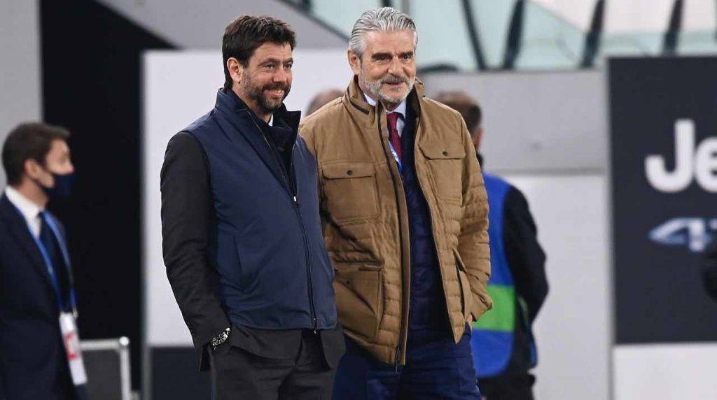 Juventus, Agnelli e Arrivabene sorridono