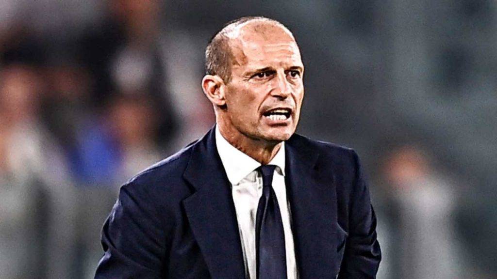 Juventus, Allegri teso in panchina