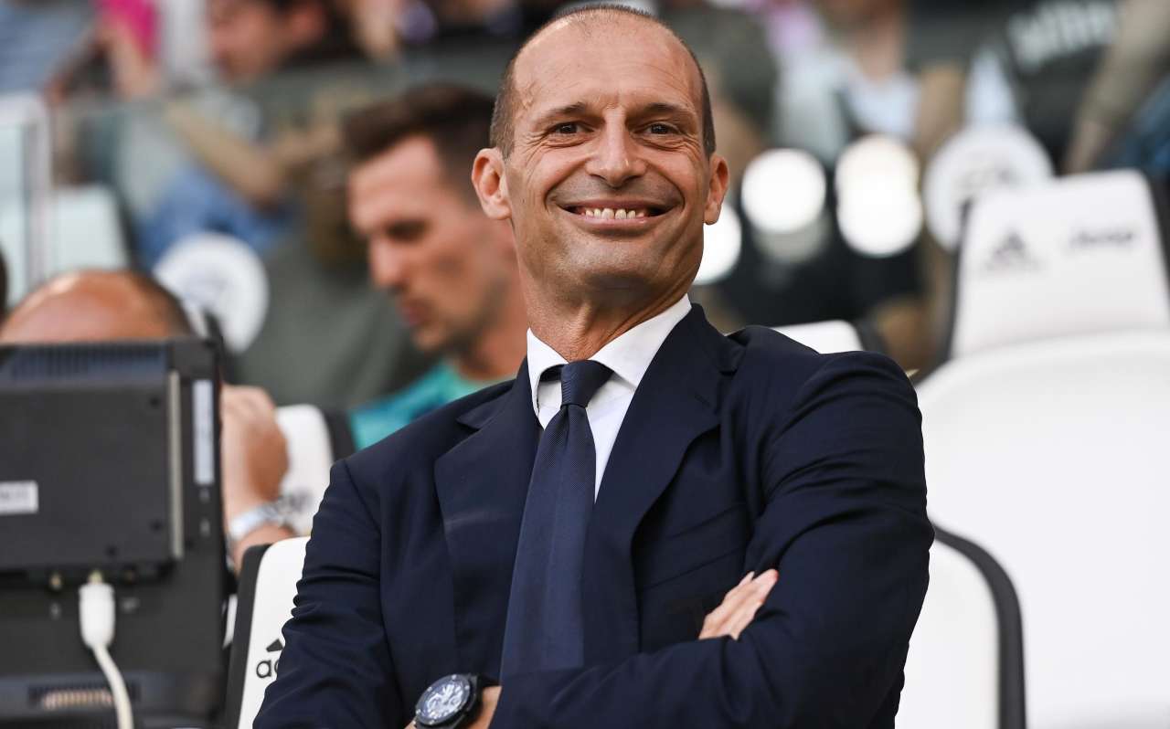 Allegri sorride 