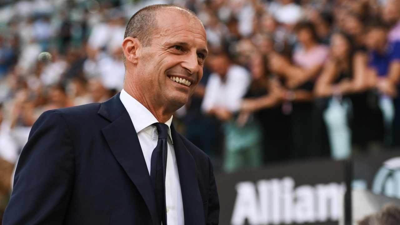 Allegri sorridente