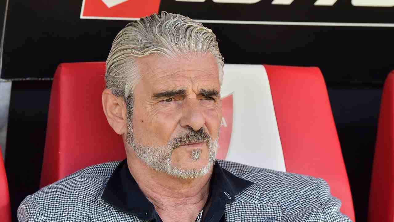 Arrivabene seduto in panchina Juventus