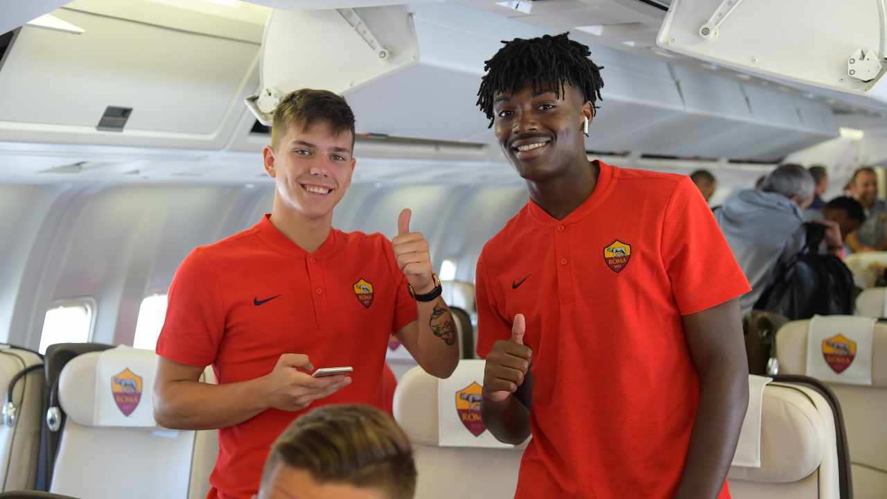 Bianda e Coric sorridono Roma