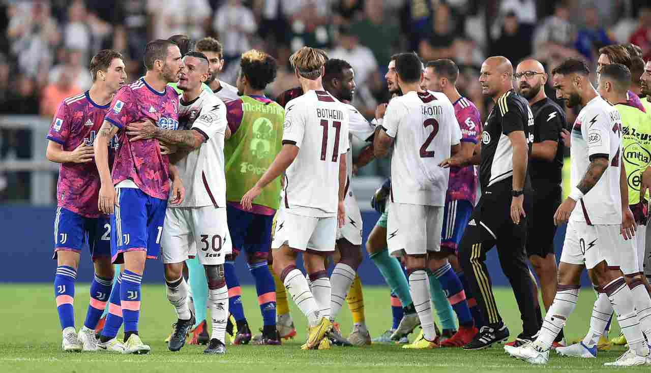 Caos Juve-Salernitana