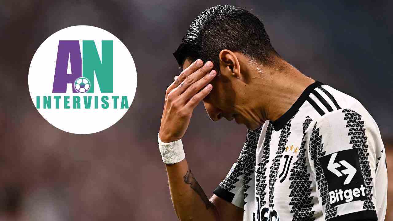 Di Maria con le mani sul volto Juventus 